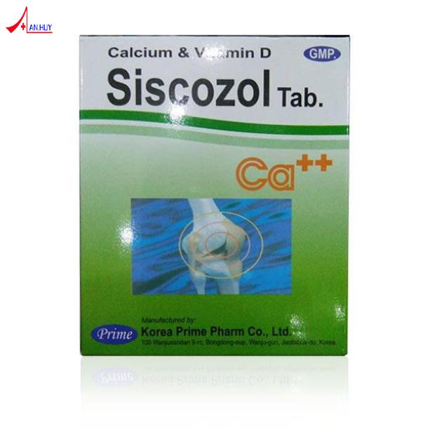 Siscozol/cung ứng  canxi/drugsstore.org